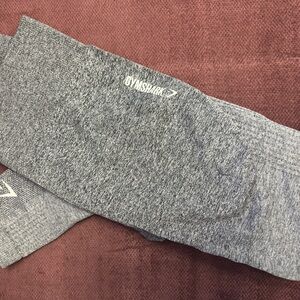 Gymshark Heathered Black Leggings